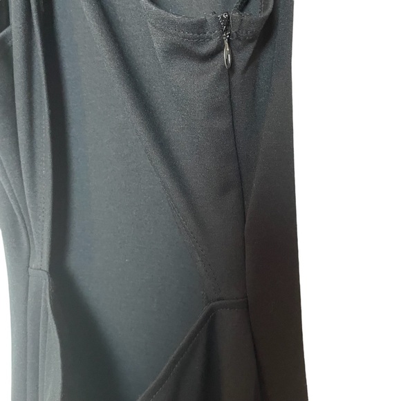 Nordstroms Black Swan Black Halter Dress w/Jeweled Neckline & TwistTie Open Back - Picture 10 of 14